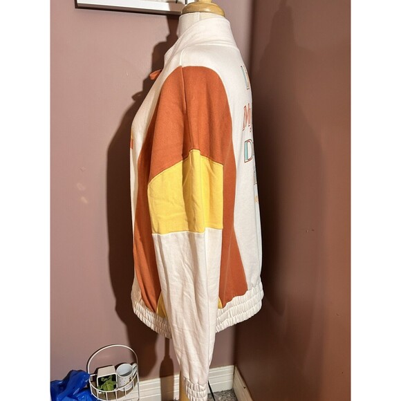 Disney Land 1/4 Zip Pullover Living My Best Disney Life Womens XXL CN 185/108A - Picture 3 of 8